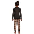 thumbnail image 3 of Wonder Nation Girls Halloween Long Sleeve Top and Pant Pajama Set, 2-Piece, Sizes 4-10, 3 of 5