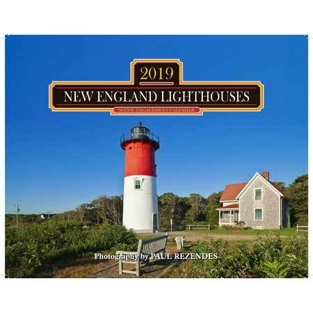 Pt Lighthouse - 2019 Lighthouses of New England Wall Calendar, by Mahoney Publishing