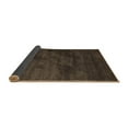 thumbnail image 2 of Ahgly Company Indoor Square Abstract Brown Contemporary Area Rugs, 6' Square, 2 of 4