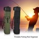 thumbnail image 4 of Folding Fishing Pole Bag Portable Fishing Rod Case Pole Holder Large Capacity Pole Tools Organizer Storage Bag Fishing Gear Tackle Bag, 4 of 5