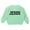 Light Green, variant on Rggeeun Baby Girls Sweaters Floral Embroidery Design Hand Embroidered Pure Knit Crew Neck Long Sleeve For Delicate Soft And Comfortable Kids Youthful Tops,Army Green,6-12 Months