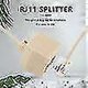 thumbnail image 2 of Teleph Rj11 To Double Rj11 Fe Filter Splitter Adapter, 2 of 5