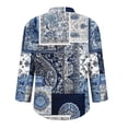thumbnail image 4 of Neewe Womens Long Sleeve Shirts Casual Summer Fashion Ladie Tops Loose Fit Spring Lightweight Clothes Beach Vacation, 4 of 5
