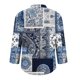 thumbnail image 4 of Xuyuer Women's Long Sleeve Tops Shirts V Neck Dressy Casual Loose Fit Blouses Fashion Summer Casual Loose Lightweight Work Oversized Blouses Tunic Tops Office Drop Shoulder Blouse, 4 of 5