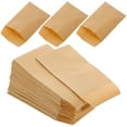 thumbnail image 3 of 50pcs Small Brown Envelopes Kraft Paper Mini Envelopes Coins Envelopes Reusable Packaging Envelopes for Tiny Items, 3 of 9