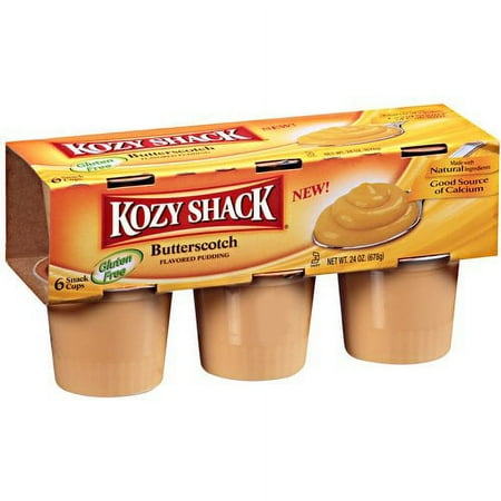 Kozy Shack Butterscotch Pudding 6pk