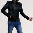 thumbnail image 3 of Motorcycle Racing Jacket Motorcycle Riding Jacket Black Leather Biker Jacket Motorcycle Jackets For Men Black Leather Motorcycle Jacket size M, 3 of 5