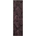 thumbnail image 1 of Safavieh Vintage 3'3" X 5'7" Power Loomed Viscose Pile Rug in Charcoal, 1 of 8