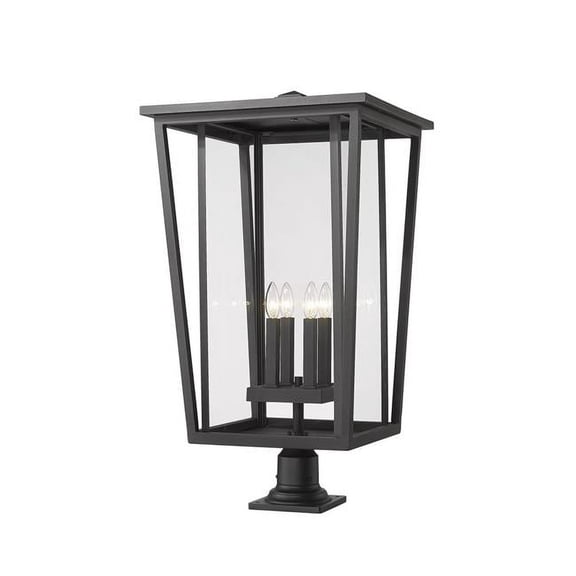 Z-Lite 4 Light Outdoor Pier Mounted Fixture