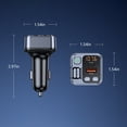 thumbnail image 3 of cpengpj Clearance Car Bluetooth Player 30W Fast Charging Car Charging Handsfree Talk Lossless Sound Quality Car Bluetooth Fm Transmitter, 3 of 8