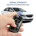thumbnail image 5 of OFFCURVE Car Key Fob Cover TPU for VW - Full Protection, Keychain Included,Black Sliver, 5 of 5