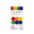 thumbnail image 1 of Marcadores de Alcohol Copic Ciao 6 Colores Doble Punta de Pincel para Adultos, 1 of 5