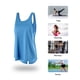 thumbnail image 4 of TFixol Chaleco deportivo suelto para mujer con abertura en la espalda y sin mangas, 4 of 8