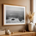 thumbnail image 5 of Sea Lions in La Jolla 02 B&W - La Jolla California Photography Black and White Ocean Coast Beach Nature Waves Minimalist Unframed Wall Art Print 20 x 28 inches, 5 of 7