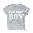 thumbnail image 2 of Happy Birthday Boy T-Shirt (1-12 Years Old) Toddlers to Kids Party Outfit Gift Goat 5T Gy/H SS, 2 of 2