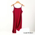 thumbnail image 1 of Combinaison Sans Couture en Soie Glacée pour Femmes Été Grande Taille Jupon Sans Manches Combinaison Intérieure Robes en Modal, 1 of 5