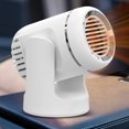 thumbnail image 1 of Descongelador de parabrisas automático Calentador de coche eléctrico portátil giratorio 360 (blanco 24 V) Likrtyny Para estrenar, 1 of 7