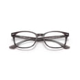 thumbnail image 3 of Ray-Ban RB5375 Optics Glasses, Prescription Eyeglasses with Case, Demo Lens/Striped Gray, Size 53, 3 of 7