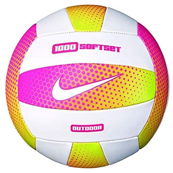 Nike Softset 1000 Outdoor Volleyball 5 Pink/White