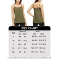 thumbnail image 6 of Vaslanda Camisoles for Women with Built in Bra Adjustable Strap Tank Tops Cami Sleeveless Summer Tops, 6 of 6