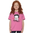 thumbnail image 5 of Betty Boop Love Hearts Cute Girls Kids T Shirt Tees Teen Brisco Brands XS, 5 of 6