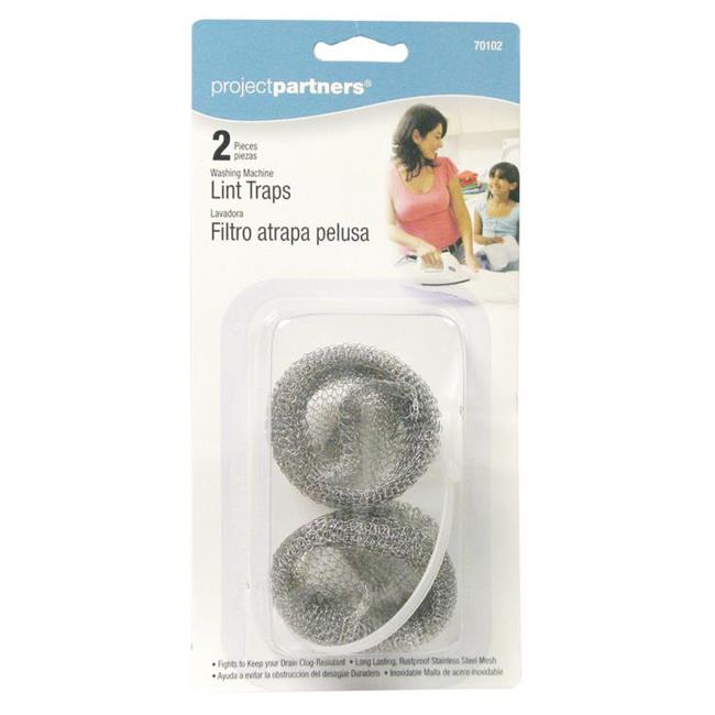 Project Partners 70102 Washing Machine Lint Traps Pack of 2