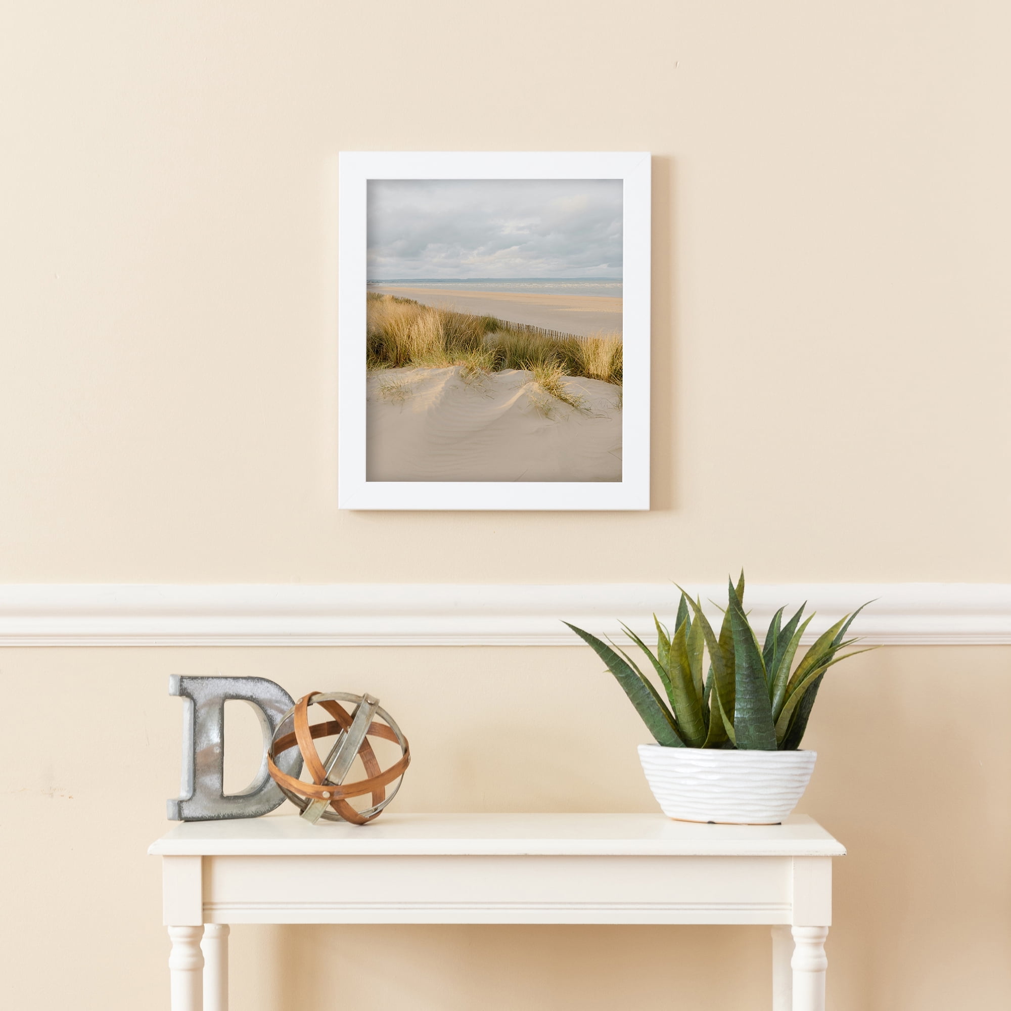 ArtToFrames 14" x 22" White Picture Frame, 14x22 inch White MDF Poster Frame (WOM-3930),  Pack