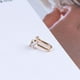 thumbnail image 3 of Anillo de nariz con Clip circular de cristal Punk, anillo de nariz falso con círculo de circonia cúbica Vintage, anillo de aro redondo dorado para nariz, anillo de nariz no perforado, 3 of 5