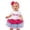 White1, variant on shoper Adorable Toddler Girl First Birthday Celebration Romper Dress Outfit with Matching Hair Accessory for Photoshoot and Party, Toddler Baby Girl Clothes Size 3