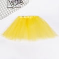 thumbnail image 3 of Gymnture Women Tulle Layered Tutu Skirt Dress for Showing Costume (Yellow), 3 of 11