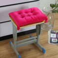 thumbnail image 6 of Portable Student Rectangle Pads with Ties Soft Classroom Seat Cushions - Rose Red, 24 x 5cm, 6 of 8
