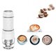 thumbnail image 5 of para espresso 120 ml compatible con cápsulas y café molido Cafetera manual para viajes, senderismo, de oficina, ligera y compacta blanco Macarena Máquina de espresso portátil, 5 of 8