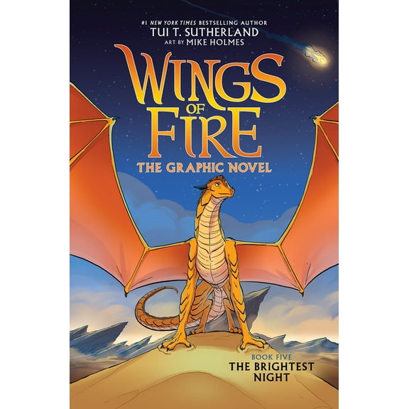 Pre-Owned Wings of Fire: The Brightest Night: A Graphic Novel (Wings of Fire Graphic Novel #5): Volume 5 (Hardcover) 133873086X 9781338730869