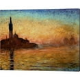thumbnail image 2 of Metaverse Claude Monet 'View of San Giorgio Maggiore, Venice by Twilight, 1908' Canvas Art, 2 of 2