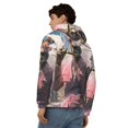 thumbnail image 4 of Vsdgher Stylish Kangaroo In Suit Mens Hoodies Zip Hoodie, Hoodies for Men, Zip-up Hooded Sweatshirt-, 4 of 5