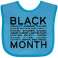 thumbnail image 3 of Inktastic Black History Month Occupations and Identities Boys or Girls Baby Bib, 3 of 4