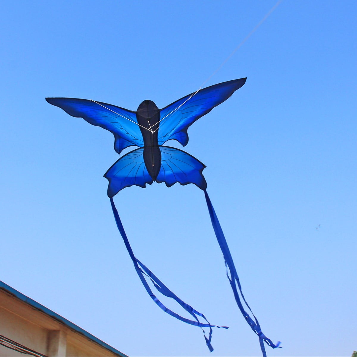 150cm Long Tail Beautiful Butterfly Kite Outdoor Fun Sports Single Line