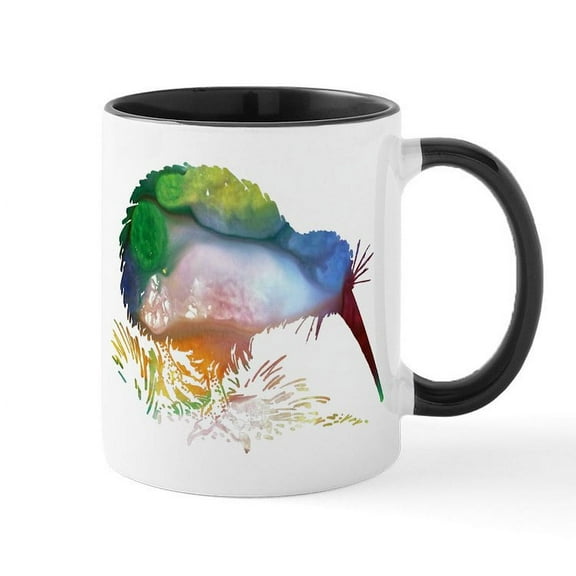 CafePress - Kiwi Mugs - 11 oz Ceramic Mug - Novelty Coffee Tea Cup