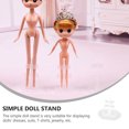 thumbnail image 5 of Eease Transparent Plastic Mini Doll Stand for Action Figures (30pcs), 5 of 6