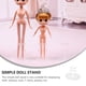 thumbnail image 2 of Portes de muñeca 1Set Titulares de muñecas Practical PVC Pantalones Portados de PVC Tibros para niños, 2 of 7
