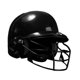 thumbnail image 4 of Protector de casco de bateo Zulema con mascarilla Softbol lanzamiento rápido transpirable Negro, 4 of 8