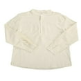 thumbnail image 2 of Chemise Homme Col Montant Chemise à Manches Longues Blouses Homme, 2 of 6