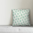 thumbnail image 2 of Creative Products Green Easter Egg Pattern 16x16 Spun Poly Pillow, 2 of 2