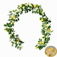 thumbnail image 1 of Guirnalda artificial de limones Hamifinee mejorada con luces de 2 m de largo, 1 of 6