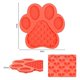 thumbnail image 4 of Alfombrilla para lamer para perros y gatos, alfombrilla de tratamiento lento con ventosas para ducha de mascotas, comedero saludable, dispensador de mantequilla de maní calmante, 4 of 5