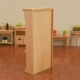 thumbnail image 4 of 1/12 Wood Bookshelf Bookcase Cabinet Miniature Furniture Ornament DIY Craft Prop, 4 of 4