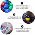 thumbnail image 2 of 2 Set Bingo Lotto Game Electric Lottery Machine Electric Shake Lucky Ball Table Top Toys, 2 of 8