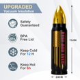 thumbnail image 4 of Vaso tipo bala de acero inoxidable Tmacker de 17 oz, 4 of 7