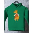 thumbnail image 3 of Fox Wearing A Dress Hoodie Toddler -Image by Shutterstock,  4 Toddler, 3 of 4