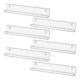 thumbnail image 1 of 6pcs Vinyl Record Wall Mount Shelf Set Of Album Holders For Hanging On Walls - Shelves Albums Or Ch, 1 of 5